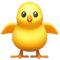 Front-Facing Baby Chick emoji on Apple